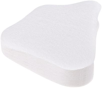 Dolity 80Pcs/Pack Nose-Shaped Silk Cotton Pads Perfect to Use with Blackhead Derived Liquid and Contraction Pore Liquid