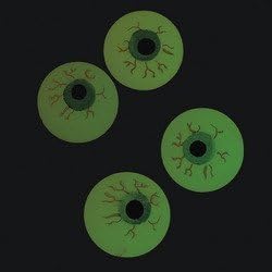 Glow-in-the-Dark Bouncing Eyeballs (1 dz)