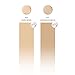 Age 20's Compact Foundation Makeup, Essence Cover Pact SPF50+ Sunscreen (Wrinkle-Smoothing & Brightening) with 68% Hyaluronic Serum (Made in Korea) - White/Beige Latte (No. 35 - Dark Beige)