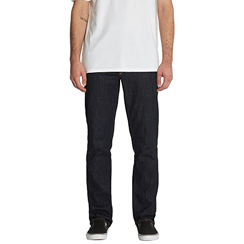 Volcom Men’s Vorta Slim Fit Stretch Denim Jean, Rinse-New, 28W x 34L