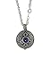 Celtic Knot & Purple Stone Diffuser Pendant 24" Chain with Essential Oil/Aroma Pads