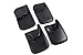 Red Hound Auto Heavy Duty Molded Mud Flaps Compatible with Ford Super Duty F250/F350 2011-2016 Mud Guards Splash Front & Rear 4pc Set (for Trucks Without Fender Flares)
