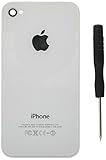 Generic New Replacement Rear Glass Back Cover Battery Door For iphone 4S