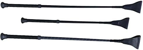 FleckSoft Grip Economy Jump Bat Whip 45cm Black Assorted