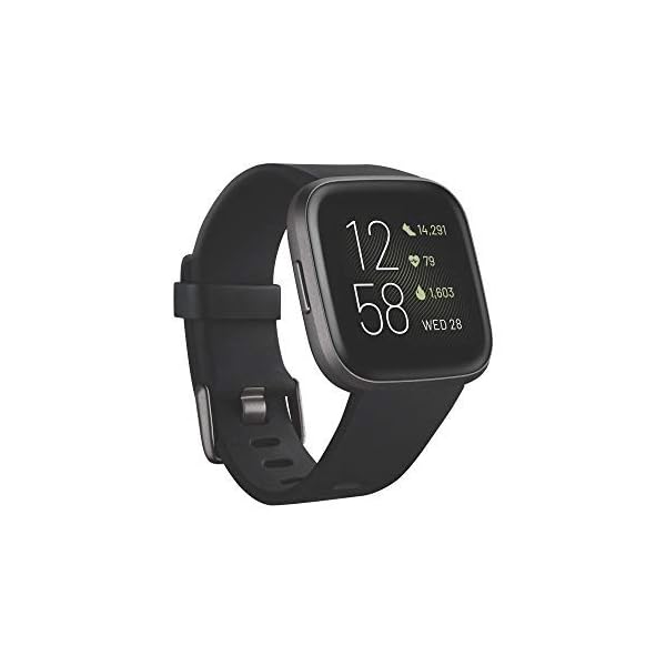 Fitbit Versa 2 Health & Fitness Smartwatch with Voice Control, Sleep Score & Music