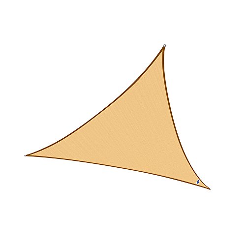 Cool Area Triangle 9 Feet 10 Inches Sun Shade Sail, UV Block Fabric Sail Perfect for Outdoor Pat ...