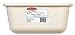 Rubbermaid 2951ARBISQU 11.4 Quart Bisque Rectangle Dishpan
