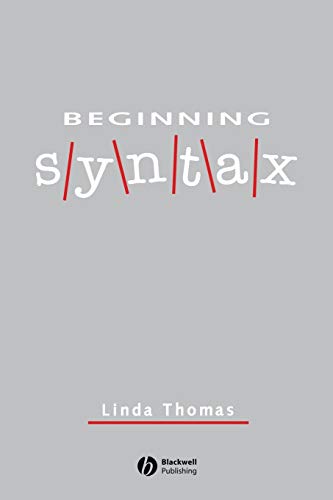 Beginning Syntax