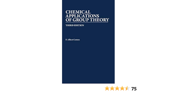 Chemical Applications Of Group Theory Cotton Pdf