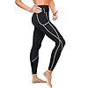 Gotoly Damen Neopren Sporthose Gewichtsverlust Sauna Hose Abnehmen Leggings Yoga Jogging Fitness Hot Thermo Sweat Gym…