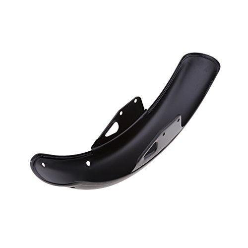 Dovewill Stainless Steel Front Fender / Mudguard / Mud Guard for Suzuki GN125 GN 125 Black - Thumbnail 2