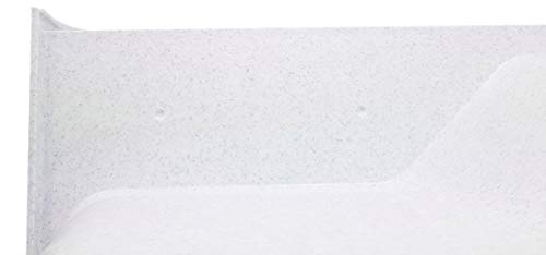 GOSPO Ausgussbecken mit stehende Armatur, Waschbecken 61 cm x 44 cm x 23,5 cm, Waschtrog mit Überlauf und Siphon… – Bild 6