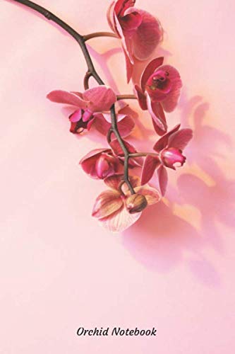 Orchid Notebook: Portable lined Orchid - Travel Journal to write in - 120 pages - 6"x9"