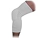 COOLOMG Pad Crashproof Basketball Leg Knee Long Sleeve Protector Gear, White, X-Small (One Piece)