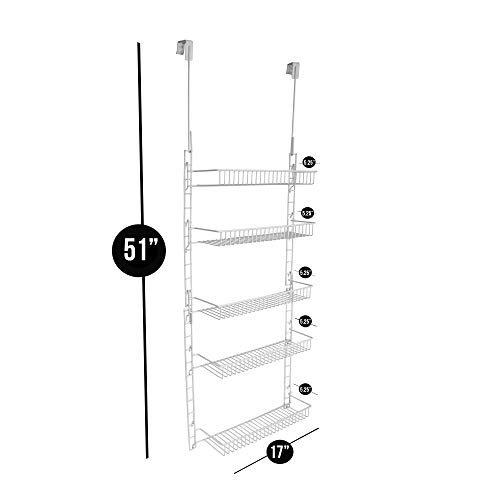 2 PRO+MART+Adjustable+Pantry+Organizer+Shelves