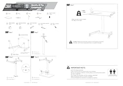 MPETAPT 28-Inch Mobile Standing Desk Adjustable