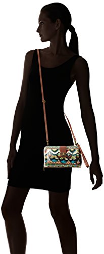 Sakroots Artist Circle Large Smartphone Crossbody, Natural One World