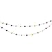 Ball Garland Colorful Pom Pom Garland Decorations for Birthday Wedding Baby Shower Party Wall Decorations