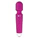 CNHIDEE Back Massager Wand Electric Personal Handheld Cellulite Guasha Massage Therapy Tool kneading Neck Foot Cordless Mini Waterproof Multi Speed 20X Rechargeable Silicone Therapeutic