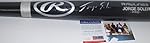 Jorge Soler Chicago Cubs PSA DNA In the Presence COA Signed Full Size Black Baseball Bat