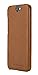 HTC A9 Case, AceAbove HTC A9 Slim case [Saddle Brown] - Premium PU Leather Cover [Low Profile] for HTC A9 (2015)