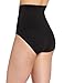 Maidenform Flexees Women's Shapewear Seamless Hi-Waist Brief, Black, XX-Large