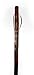 SE Wooden Hiking/Walking Stick with Hand-Carved Flower Design, 60