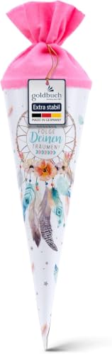 goldbuch 93 205 Geschwistertuete Traumfaenger, Geschenktuete ca. 35 cm, Weiss