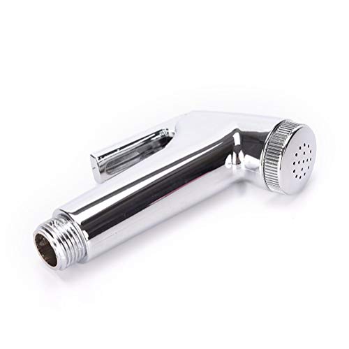 Bidet Shower - 1pc Toilet Bidet Sprayer Shower Head Washing Sprinkler Flusher Flushing Cleaning Bidets Stainless - Head Parts Cold Sprayer Made Rubbed Copper Faucets Down Champagne Hole - Thumbnail 4