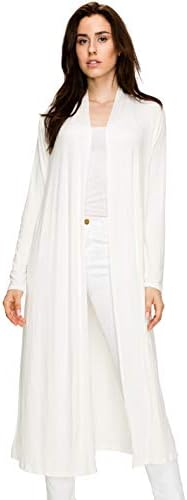 EttelLut Long Lightweight Wrap Cardigans Sweaters Open Front Regular Plus Size