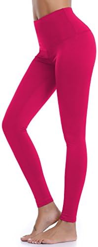 Aenlley Womens High Waist Yoga Pants Tummy Control Workout Training Tight Leggings