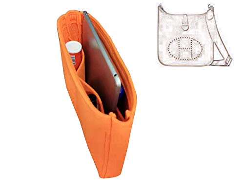 Evelyne 29 33 TPM Purse Organizer Shaper, Liner Protector (Slim Design), Customizable Lining Tote Bag Insert Cosmetic Makeup Diaper