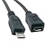 CY 5ft Full Pin Connected Micro USB 2.0 Type 5Pin Male to Female Cable for Tablet & Phone & MHL & OTG Extension primary