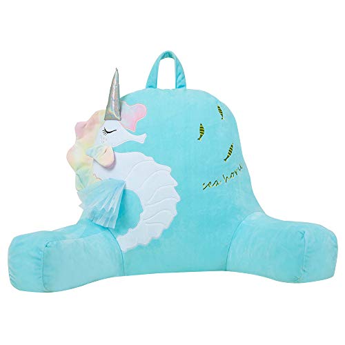 unicorn reading pillow