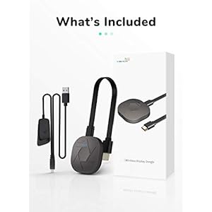 YEHUA Wireless WiFi Display Dongle, Miracast HDMI Dongle Convertitore Ricevitore Video Streaming WiFi per iOS / Android… - immagine 8