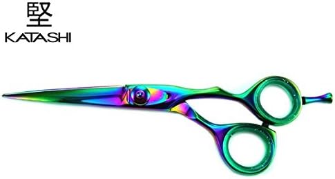 5.5" KATASHI Titanium Hair Scissors - Offset Handles
