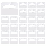 200pcs Retail Display Tags, 1.6"x1.2" Clear Slot