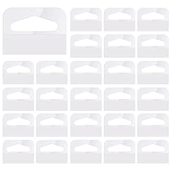 200pcs Retail Display Tags, 1.6"x1.2" Clear Slot