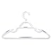 Honey-Can-Do HNGT01323 Touch Swivel Hangers, White/Blue (Pack of 10)