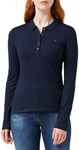 Long Sleeve Polo Shirt Hilfiger Polo Lange Mouw Tommy Hilfiger