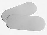 Inflatable Boat Patch/Repair Material - Hypalon Dark Gray -2 Each