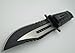 TAC-FORCE Assisted Opening Sawback Bowie Rescue Black Glass Breaker Knife NEW!!!