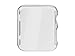 LUVVITT Apple Watch Series 2 Case, [Super Easy] Built-in Screen Protector Snap-On Case Hard Cover for Apple Watch - Clear 42 mm
