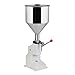 Happybuy Manual Filling Machine A03 Liquid Filling Machine 5-50ml Bottle Filler for Cream Shampoo Cosmetic