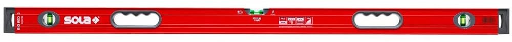 Sola Red 3 Aluminium Spirit Level, 1500 mm