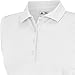 adidas Golf Women's Puremotion Solid Sleeveless Polo Shirt, White, Large
