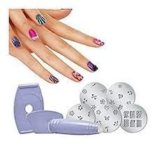 KPS Salon Nail Art Express Decals Stamp Stamping Polish Design Kit Set Decoration