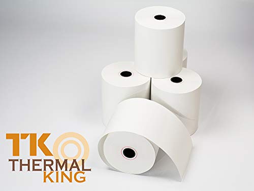 TK Thermal King, Thermal Credit Card Paper (3 1/8" x 230' - 50 Rolls), AKT453 Collection [TK Thermal King Brand] - Thumbnail 3