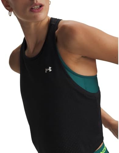 Tech Sport - Camiseta sin Mangas de Malla, Color Negro y Blanco, Negro y Blanco, M