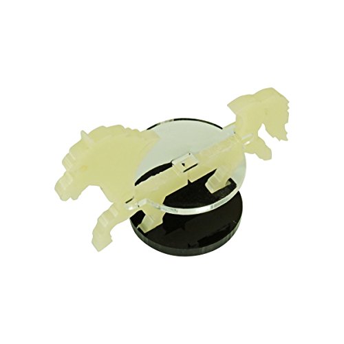 Litko Game Accessories Pony Character Mount with 1-inch Circle Base, Ivory